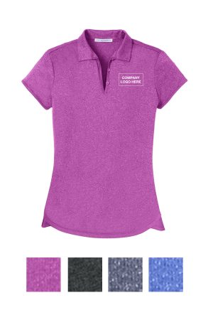 Port Authority® Ladies Trace Heather Polo