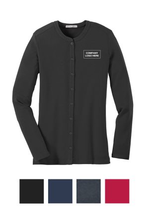 Port Authority® Ladies Concept Stretch Button-Front Cardigan